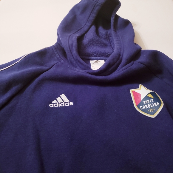 Adidas pullover Navy Hoodie - Picture 3 of 4